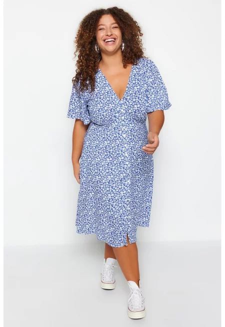 Рокля тип риза с шпиц