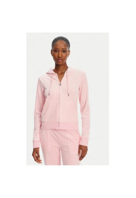 Розов суитшърт и блуза с качулка