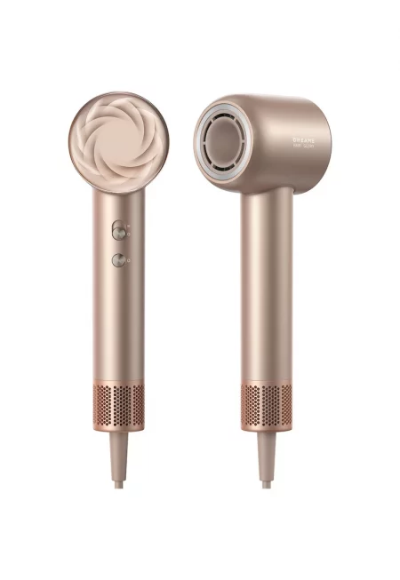 Сешоар  Glory Mix - 1600W - 3 магнитни приставки - 4 температурни настройки - 300 милиона отрицателни йони/cm³ - 76dB - мотор 110.000 RPM - Златист