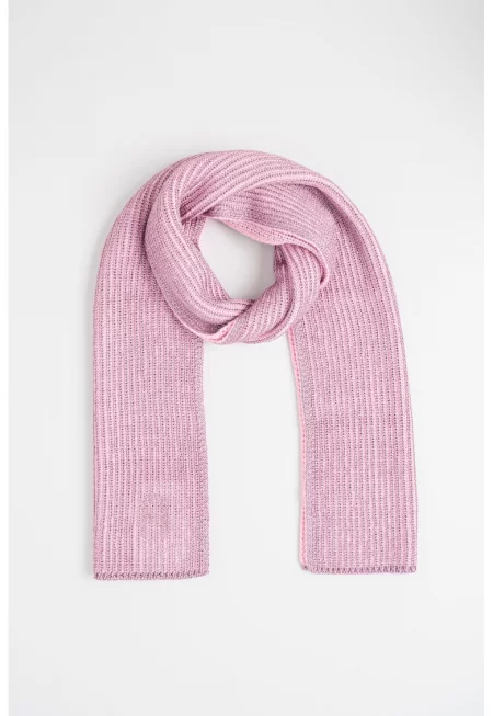 Шал Delizia - Прашно розово