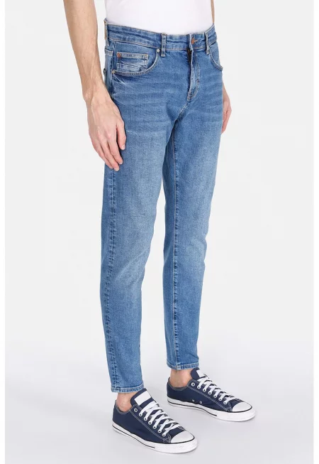 Скини дънки 040 Alex - Пастелносин