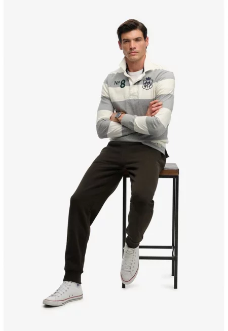 Скосен спортен панталон Essential - Папратово зелено