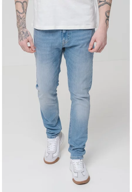 Слим дънки - Светлосин