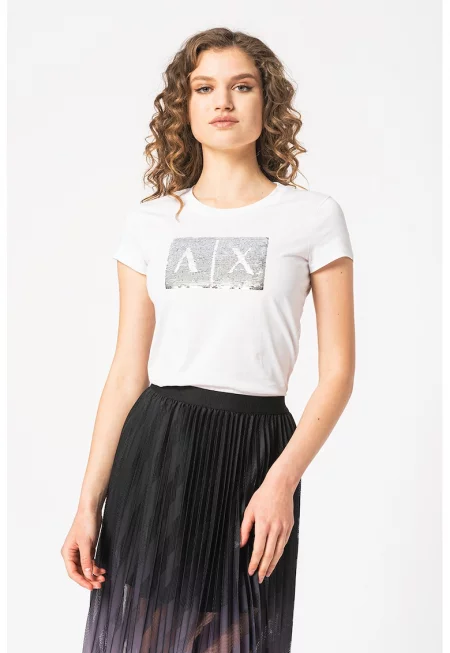 Слим тениска - Бял