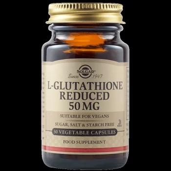 СОЛГАР Л - глутатион раст. капсули 50 мг. х 30