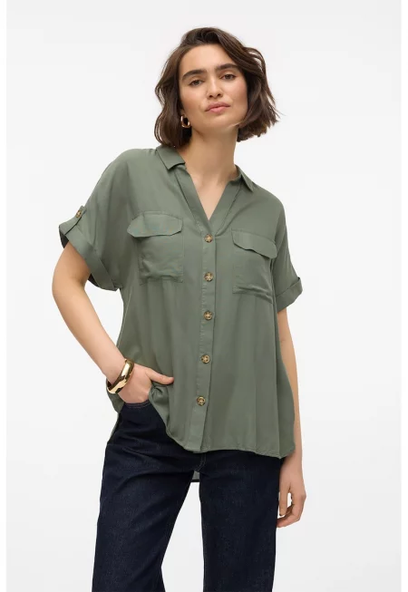 Свободна шпиц риза - Каки