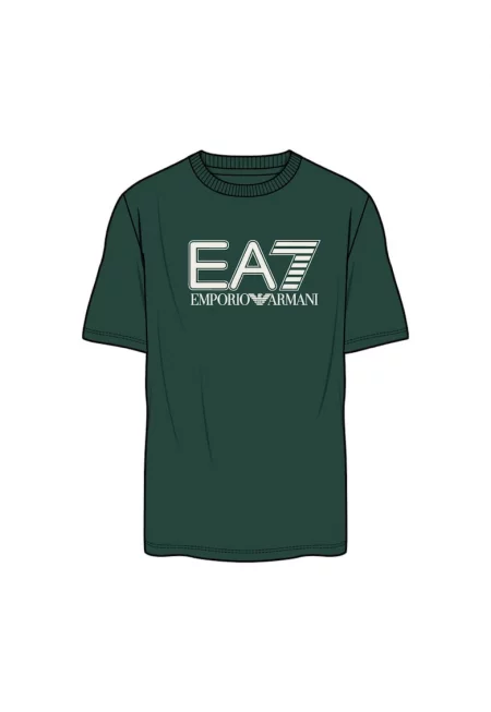 Тениска  EA7 Visibility - PJVQZ-6DPT62-1823 35328 - Тъмнозелен