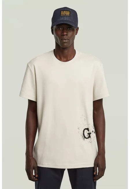 Тениска от органичен памук с лого