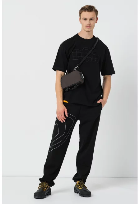 Тениска Washrot със свободна кройка и протрити зони