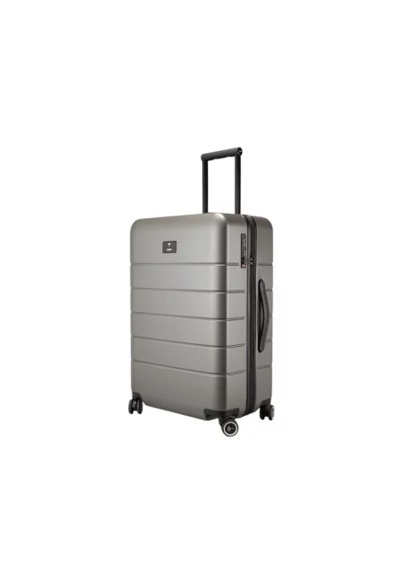 Унисекс пътен куфар на колелца - 73 л - Каки