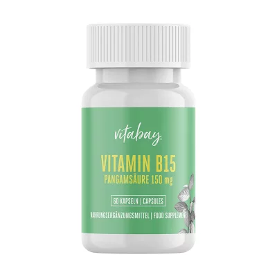 Vitamin B15 / Витамин В15 (Пангамова киселина), 60 капсули