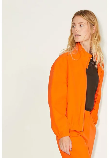 Яке с цип и еластичен подгъв