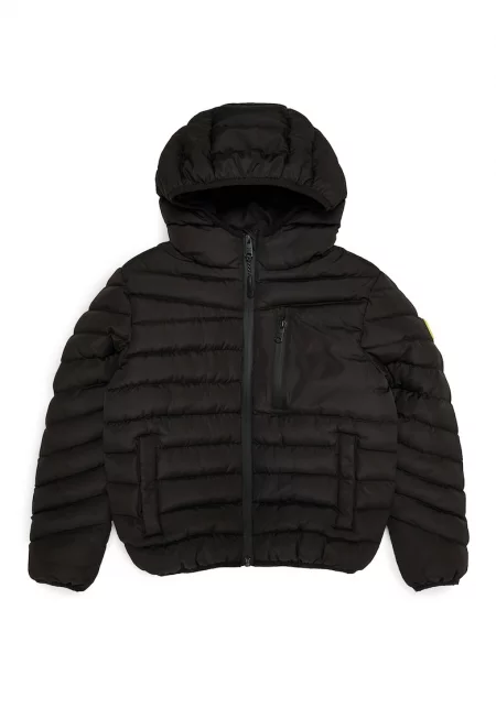 Зимно капитонирано яке с качулка