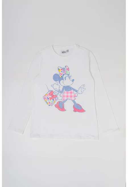 Блуза с щампа Minnie Mouse