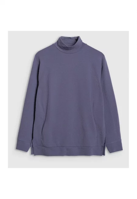 Bluza Yoga  Тъмносин - Широк - Тъмно морско синьо