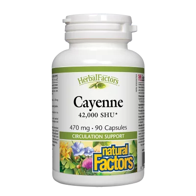 Лют червен пипер - Cayenne 42 000 SHU, 470 mg х 90 капсули