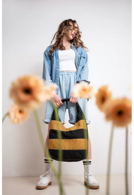 Чанта Twirl tr24178-1_графит_горчица