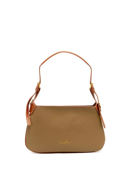 Чанта за рамо от еко кожа с отделяща се презрамка