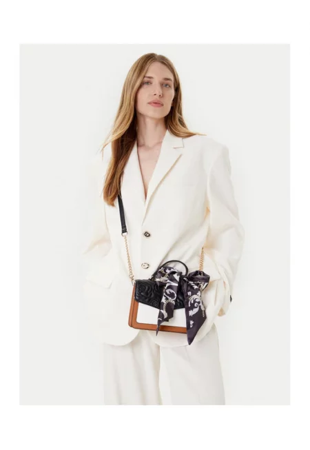 Дамска чанта  14037097 VARPASS - Екокожа - Кафява/Черна