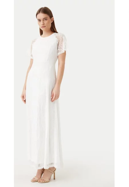Дамска рокля -  304903137 - Полиамид - Бял - Бял