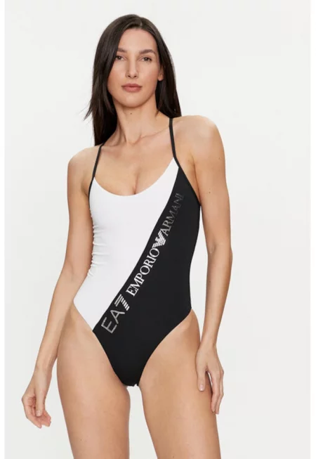 Дамски бански - Emporio Armani  303540173 - Полиестер - Бял - Бял