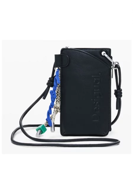 Дамски черен портфейл 25WAYP06 - Черен - 10 x 18.5