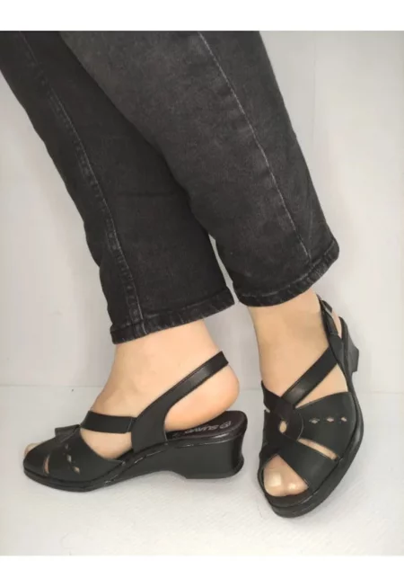 Дамски ежедневни сандали  Roma - Черен - Черен