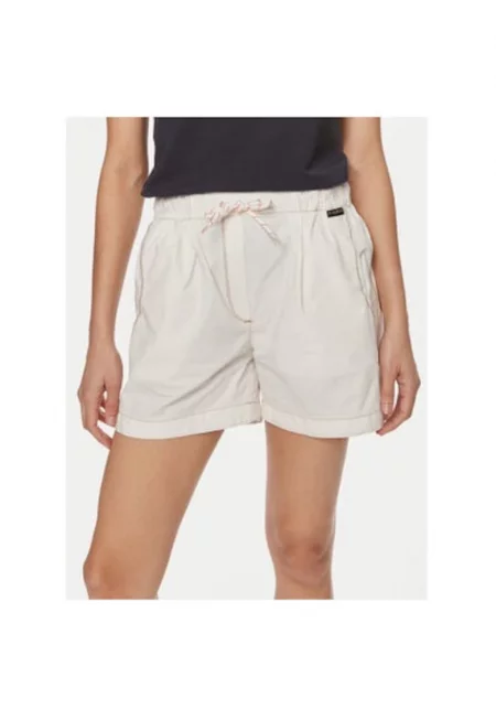 Дамски къси панталони -  303652104 - Памук - Бежов - Бежов