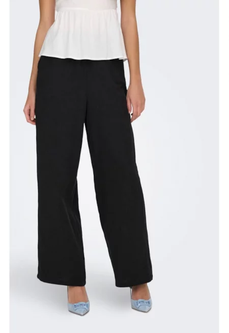 Дамски панталон -  303603472 - Органичен памук - Черен