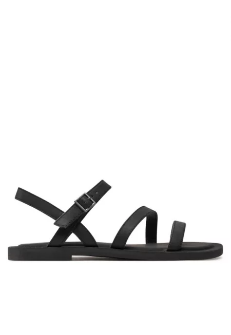 Дамски сандали  Естествена кожа Черни - Черен