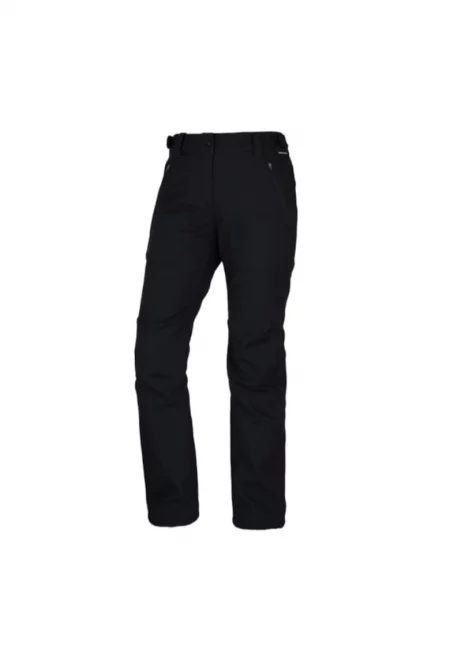 Дамски софтшел панталон -  3299737 - Полиестер - Черен