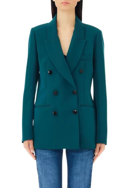 Дамско яке -  Полиестер/Еластан - Зелено -