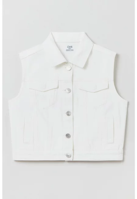 Дънков елек с джобове