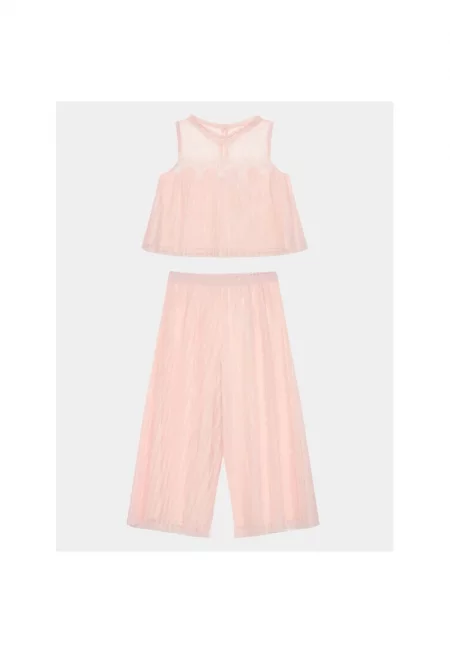 Детски костюм -  35074 - Полиестер - 128 СМ - Розов