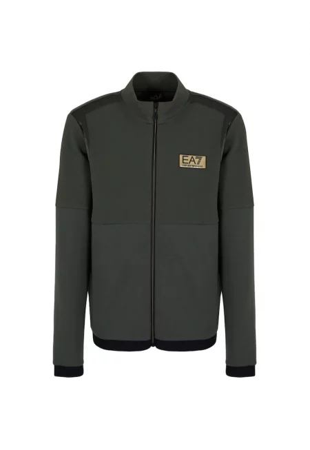 EA7 Gold Label суичър 31327 - Зелен