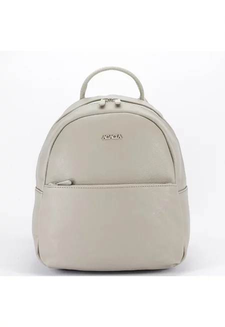 Ежедневна дамска раница BG-25119 18 - Бежова 9657 - Сив