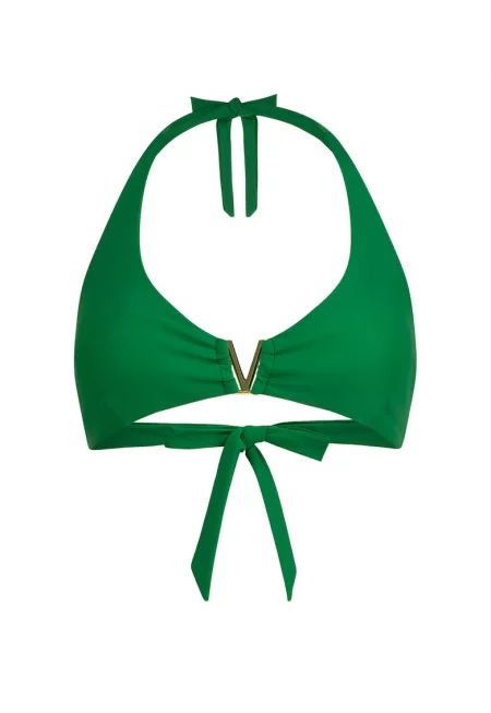 Халтер горнище на бански - Зелен