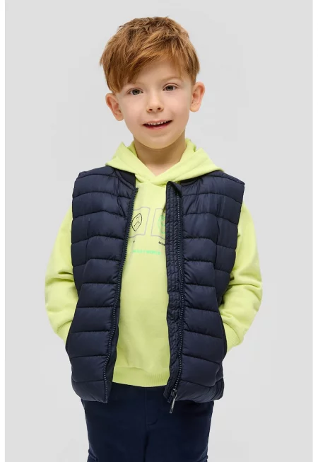 Капитониран елек със странични джобове