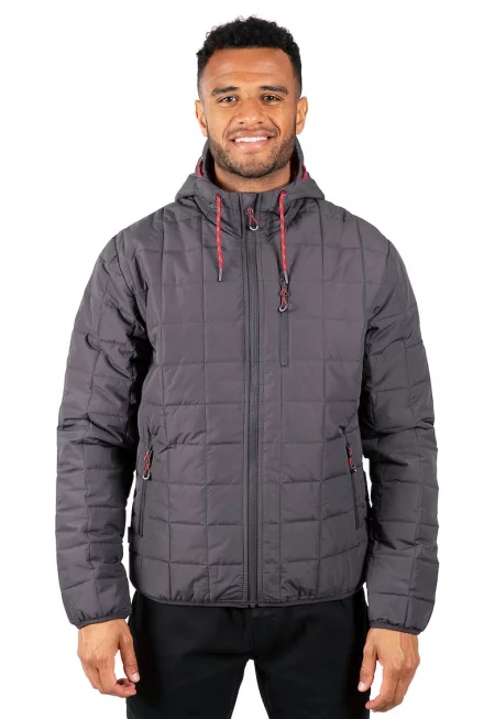 Капитонирано зимно яке Wytonhill с качулка и вата