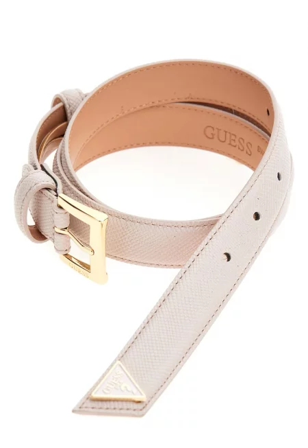 Колан от еко кожа с релеф Сафиано