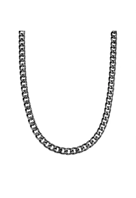 Колие от неръждаема стомана - Черен