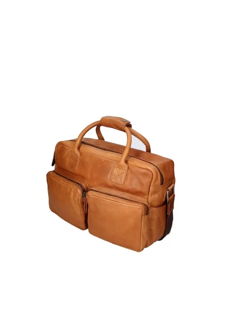 Кожена чанта 212429 Messenger - Кафяв