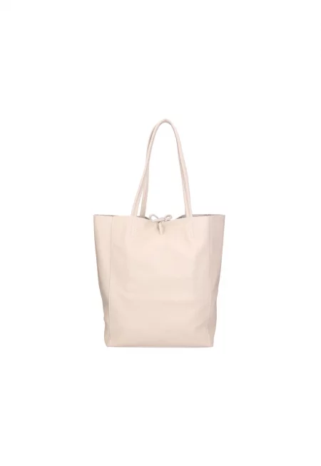 Кожена чанта 24145 - Слонова кост