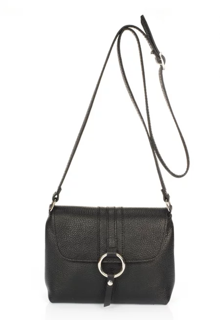 Кожена чанта през рамо