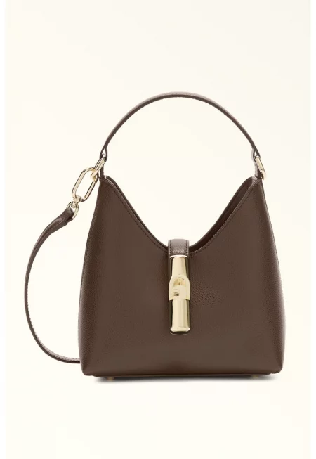 Кожена чанта с отделяща се презрамка