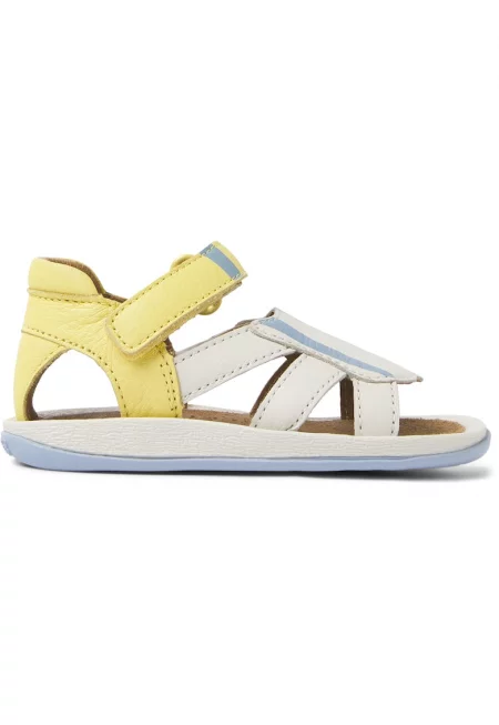 Кожени сандали Bicho - Бял