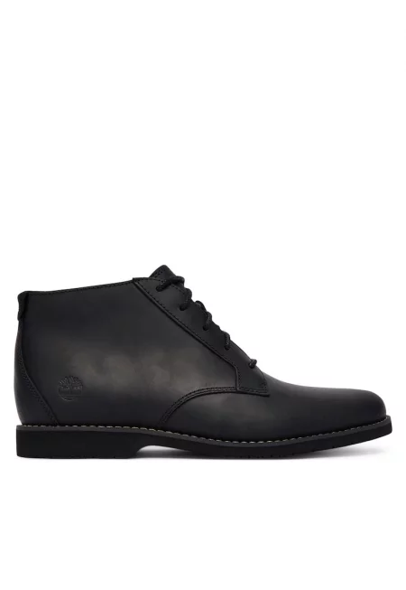 Мъжки боти  Woodhull Mid Lace Up - естествена кожа - черен -