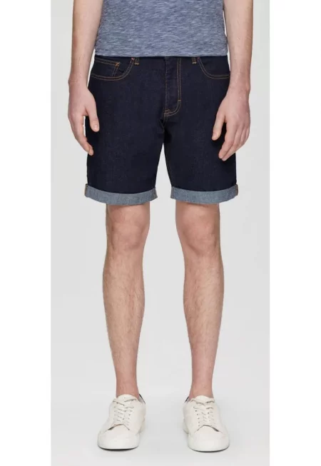 Мъжки дънкови къси панталони Q/S by s.Oliver - John - индиго - Индигово синьо