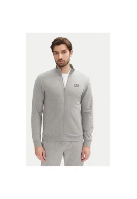 Мъжки кецове  Emporio Armani - 8NPM31 PJVRZ - памук - сив