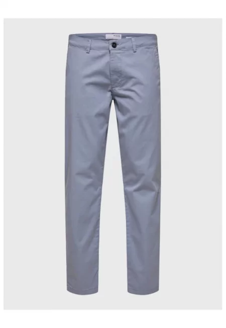 Мъжки панталон -  301598886 - Памук - Сив